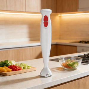 Mixeur Plongeant Électrique 300W <span class=keywords><strong>Pas</strong></span> <span class=keywords><strong>Cher</strong></span> en Plastique, Léger et Portable, 2 Vitesses <span class=keywords><strong>pour</strong></span> Purée de Bébé - Product Image 1