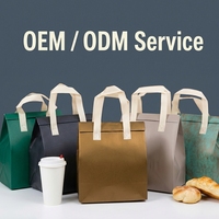 Sac isotherme personnalisé avec logo, en non-tissé, pour le transport de nourriture, avec doublure en aluminium, pour la promotion des produits alimentaires et la vente au détail