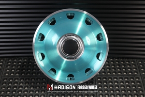 Jantes forgées HADISON HD1613 Custom Classic Retro Style 15 16 17 pouces, capot flottant, bord usiné, 4x98, compatibles <span class=keywords><strong>Fiat</strong></span> <span class=keywords><strong>500</strong></span> Abarth 595 - Product Image 2