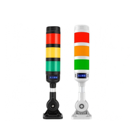 Balise lumineuse industrielle rotative Doingwin avec avertisseur sonore 95 dB, orientable à 180° °   Tourne-phare d'avertissement pour équipement de machine-outil CNC