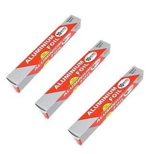 Emballage alimentaire en aluminium laminé imprimé personnalisé Falcon, emballage pour hamburger, alliage 8011, tempérament doux, rouleau uni, 30 cm x 100 m-300 m - Product Image 6