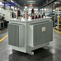 Transformateur immergé dans l'huile à enroulement en cuivre 35KV 33KV 1250 2000 2500 KVA pour système de distribution MV S11 HV S13 ANSI Prix