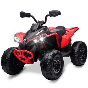<span class=keywords><strong>Quad</strong></span> pour enfants, 4 roues, voiture jouet à <span class=keywords><strong>monter</strong></span>, 12V, véhicule électrique Can-am avec télécommande, lumières LED, suspension à ressort - Product Image 2