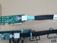 Carte adaptatrice externe PCIe 4.0 X8 vers SlimSAS (SFF-8654) simple en stock