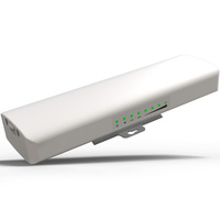 COMFAST M5 - Punto de Acceso Wifi de 5.8GHz, Puente con Soporte Poe, Largo Alcance de 5km, Puente CPE de 48V para Comunicación Inalámbrica en Exteriores