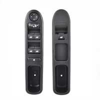 6554.KT 6554.E7 pour Peugeot 307 Interrupteur de commande principal de lève-vitre électrique, interrupteur de porte avant gauche, accessoires de voiture