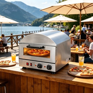 <span class=keywords><strong>Four</strong></span> à pizza électrique à convoyeur 220V pour restaurant de restauration rapide, supermarché et ligne de production de traiteur - Product Image 1