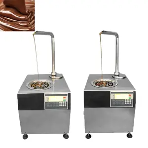 Automatic small mini moulding chocolate tempering machine chocolate melting machine to make chocolate