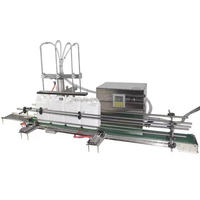 Machines de remplissage automatiques à 4 buses pour liquides pétillants : lait, produits chimiques, eau, boissons, éthanol, alcool, jus, eau de Javel, détergent