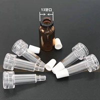 Capsules de valve pour trompette en gros, transparentes, 13 mm, 20 mm, souples, en PVC haute transparence, pour flacon compte-gouttes