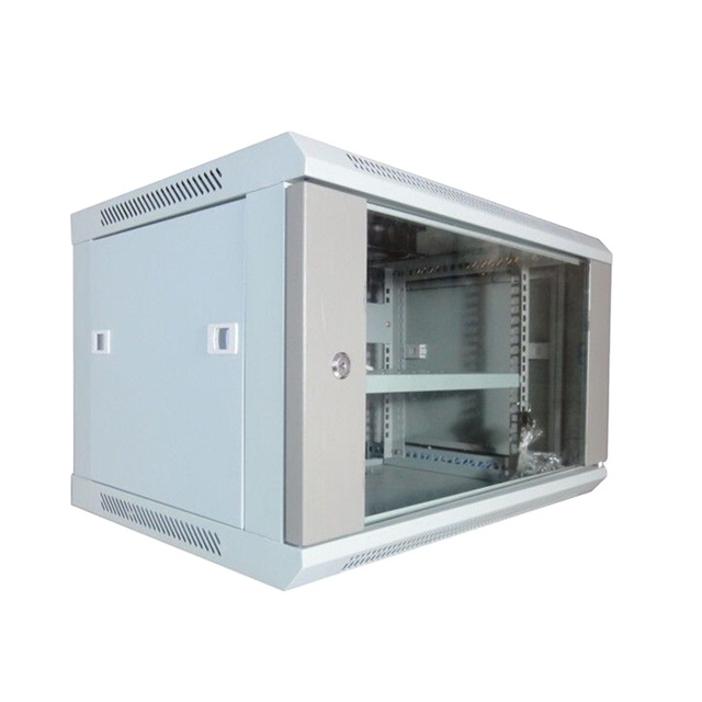 Factory Price 42U Wall Mount Double Section Server Rack Ordinary Hang Cabinet with Lock for Network Application