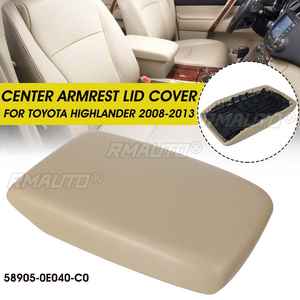 Couvre-accoudoir de voiture en cuir PU, couvre-console centrale pour Toyota Highlander 2008 2009 2010 2011 2012 2013 - Product Image 3