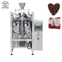 Machine automatique d'emballage de sacs quadruple scellés pour café moulu avec applicateur à valve