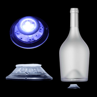 Lumière de bouteille à LED avec contrôle APP Party Supplies Multicolor Changing Bottle Sticker Lights
