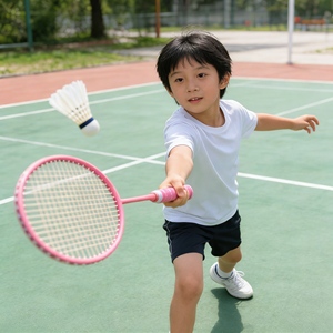 Set da Badminton all'Ingrosso con 5 Racchette, Giochi Sportivi per Spiaggia, Giardino, Prato, Campeggio e <span class=keywords><strong>Attività</strong></span> Familiari - Product Image 1