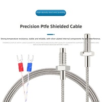 Sonde de thermomètre à thermocouple de type K et E, capteur de température à vis M6, fil de détection de température, Chine