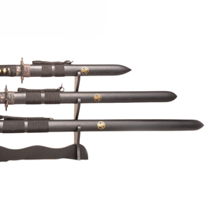 Juego <span class=keywords><strong>de</strong></span> <span class=keywords><strong>Cuchillos</strong></span> <span class=keywords><strong>Ninja</strong></span> Populares <span class=keywords><strong>de</strong></span> 53.5/77.5/99 cm: Juego <span class=keywords><strong>de</strong></span> Tres Piezas <span class=keywords><strong>de</strong></span> Hoja Recta con Hojas Grabadas para Venta al por Mayor, Colección o Regalo - Product Image 3