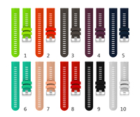 Bracelet de montre en silicone pour Garmin Forerunner 245/Forerunner245M bracelet de montre intelligente