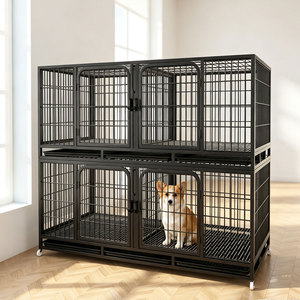 Cage <span class=keywords><strong>de</strong></span> transport portable pour chien pour les visites <span class=keywords><strong>de</strong></span> baby-sitter - Product Image 3