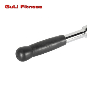 Vente en gros d'équipement de gymnastique Fixation de câble 20 "Machine Lat Tirez vers le bas la <span class=keywords><strong>barre</strong></span> droite solide avec support rotatif pour entraîneur de <span class=keywords><strong>triceps</strong></span> - Product Image 3