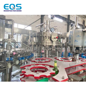Machine de remplissage automatique professionnelle haute performance pour bouteilles en verre, technologie double évacuation, pour boissons et eau pure - Product Image 1
