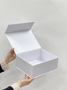 White Magnetic Closure Gift Boxes for Weddings <strong>Groomsmen</strong> Bridesmaids <strong>Proposals</strong> Mother's Day - Product Image 2