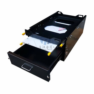 Glissière de réfrigérateur portable pour voiture 4x4 95L en acier, inclinable latéralement, avec <span class=keywords><strong>plateau</strong></span> <span class=keywords><strong>coulissant</strong></span> - Product Image 6