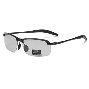 Gafas de sol polarizadas Vintage 2024 para hombre, fotosensibles inteligentes para visión diurna y nocturna, gafas de sol para hombres y mujeres