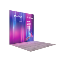 10x10ft Aluminium Outil Gratuit Lightbox Portable Display Expo Trade Show Stand Stand Exposition