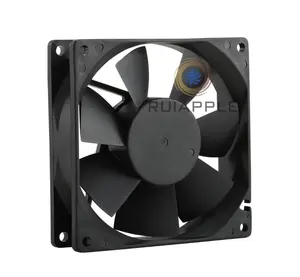 9225 12vdc yüksek hızlı Fan motoru eksenel akış fanı Oem Odm 92x92x25mm Dc eksenel soğutma fanı