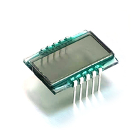 Pantalla LCD de 7 Segmentos de Alta Calidad 2026, Pantalla LCD Grande a Color de 2 Dígitos, Pantalla LCD de 7 Segmentos de 18 Pines