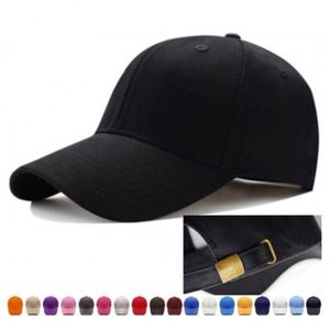 High Quality Casquette Black Cotton Blank Hats Adjustable Custom Baseball Cap Without Logo - Product Image 2