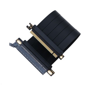 Câble PCI-E 4.0 20cm PCIE X16 en cuivre, extension de carte graphique GPU à 180 degrés pour RTX4090/4080Ti/RX6700XT/6800XT, haute qualité - Product Image 3