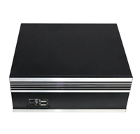 Boîtier PC WEYI personnalisé 2U en acier pour montage en rack, mini-ITX, profondeur 230 mm, ordinateur industriel portable et fin, avec ports USB avant et fentes PCIe, idéal pour serveur