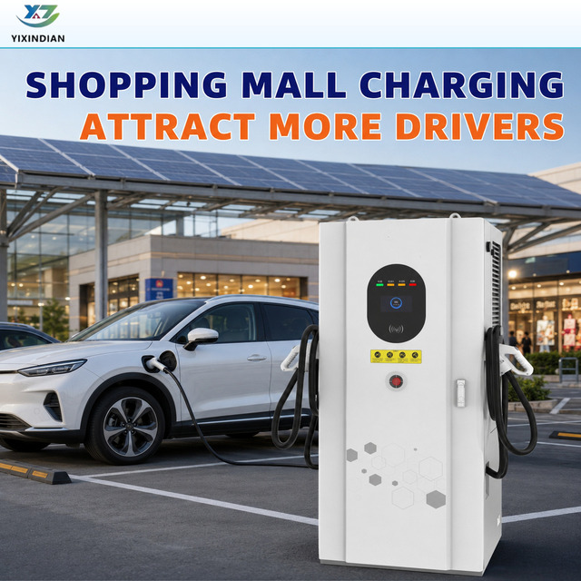 Yixindian New 2026 Solar Off-grid EV Charger with Battery Storage 60kW 120kW 160kW DC Fast Charging Station for Commercial Use