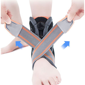 Logo Custom Ankle Brace Protector Fitness Basketball Sport <b>Foot</b> Guard Sprains Injury Wrap Ankle Sleeve - Product Image 4
