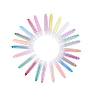 Usine Nouveau Design Portable Enfants Dessin Utiliser 24pcs Couleurs Crayons Lavables Ensemble avec Boîte à Stylo - Product Image 6