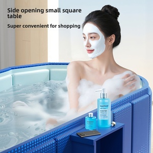 <span class=keywords><strong>Baignoire</strong></span> <span class=keywords><strong>pliable</strong></span> en PVC OU CHAO pour adultes et enfants, facile à utiliser, sans installation, avec couvercle - Product Image 4