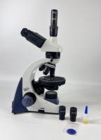 Hot Selling China Manufacturer LED Light Simple Polarizing Binocular Miniral Laboratory Microscope