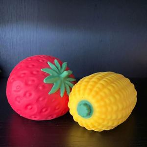 2026 Strawberry Fruit Squishies Toys Squishy Toys Stress Relief Squishy Fidget <b>Ball</b> <b>Squeeze</b> Fruit Toys - Product Image 3