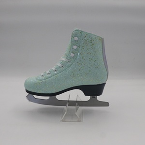 Eleganti <span class=keywords><strong>pattini</strong></span> da ghiaccio Glitter verdi-<span class=keywords><strong>pattini</strong></span> da <span class=keywords><strong>donna</strong></span> alla moda con fodera termica e finitura luccicante - Product Image 4