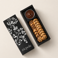 Boîte d'emballage pour pâtisseries, cupcakes, mini-gâteaux, frites, beignets, biscuits, avec compartiment pour sauce, emballage pour boulangerie, vente directe d'usine