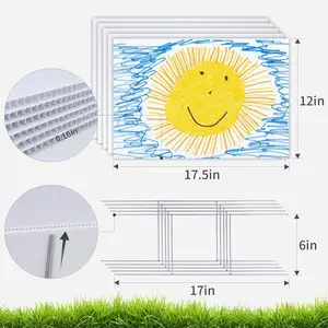 Wholesale Widely Usage Best Price Blank Corrugated Plastic Coroplast Yard Signs