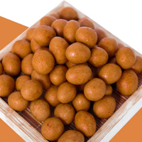 Arachides enrobées de haute qualité exportées au Japon et en Europe, saveur algues, café, wasabi, patate douce violette, calmar, sauce salée