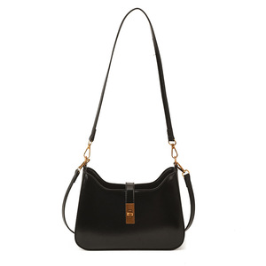 <span class=keywords><strong>Sac</strong></span> bandoulière/épaule/axillaire en PU couleur unie, nouveau style 2026, design tendance et original pour femme, à sangle unique - Product Image 5