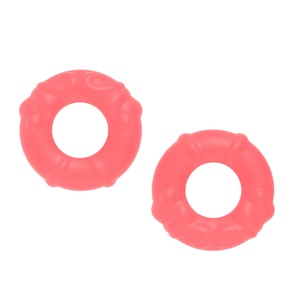 Anillo de Silicona para Pene, Anillo de Castidad Súper Pequeño para Retrasar la Eyaculación, Anillo Ajustable para Pene y Escroto, Juguete Sexual Masculino para Hombres - Product Image 2