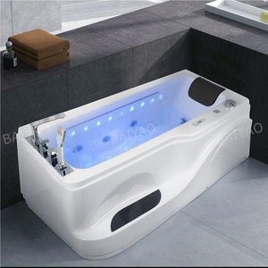 <span class=keywords><strong>Precio</strong></span> de fábrica Bañera de masaje <span class=keywords><strong>Jacuzzi</strong></span> 1 persona Bañera <span class=keywords><strong>Interior</strong></span> Acrílico Whirlpool Spa con cascada Surf Spa Bañera - Product Image 3