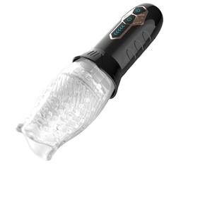 Copo Vibratório Transparente Rotativo Charan Belucci, Masturbador Masculino, Brinquedos Sexuais para Adultos, Modelo de Atacado de <span class=keywords><strong>Zhejiang</strong></span> - Product Image 5
