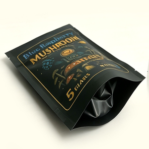 12g 28g Custom Foil Mylar Smell Proof Reusable Ziplock Plastic Stand up Pouch With Logo - Product Image 6