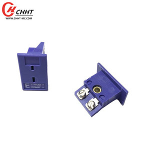 Type K/J/T/E/<span class=keywords><strong>R</strong></span>/S/ N/C Mini panneau prise de Thermocouple connecteur de panneau de Thermocouple femelle MPJ - Product Image 5